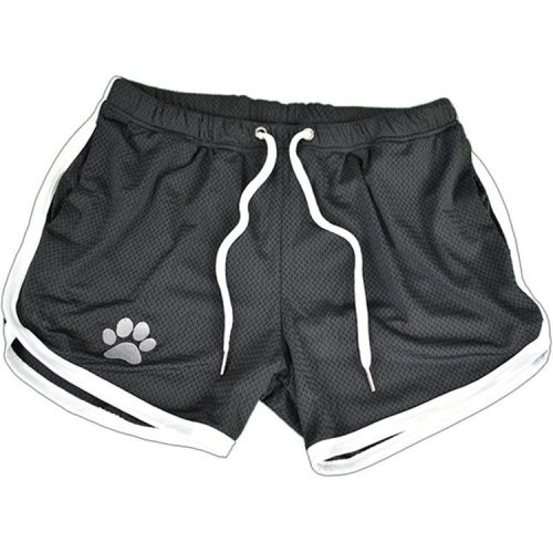 Paw Shorts – stílusos fekete-fehér rövidnadrág