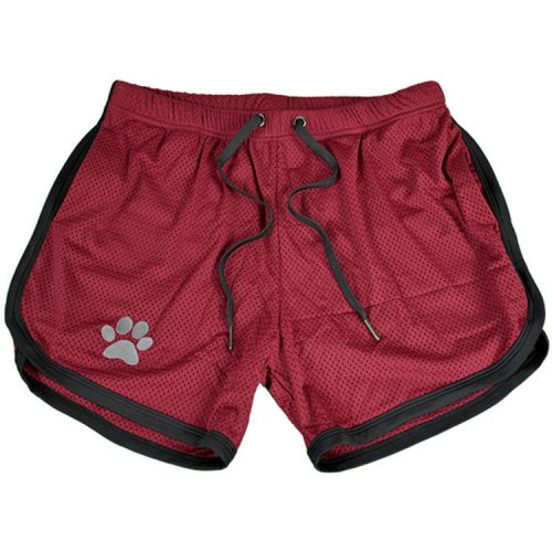 Paw Shorts – Prémium bordeaux-fekete alsónadrág