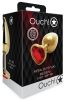 Bijou Heart Gem M – prémium arany-piros anális izgató