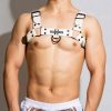 Chest All – fehér testheveder érzéki játékhoz