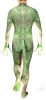 DRAGON Green – zöld gyík cosplay jelmez