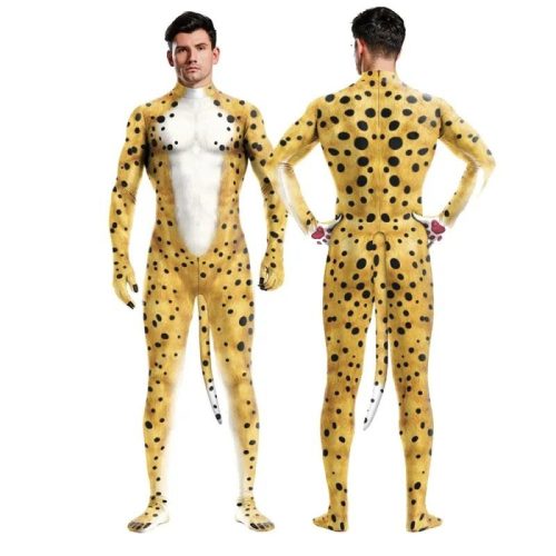 Marsupilami sárga cosplay jelmez - prémium kivitelben