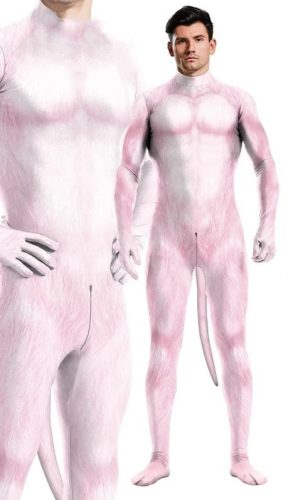 Rózsaszín kutya cosplay jelmez – stílusos, érzéki kiegészítő