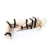 Fekete pántos camisole klipsz – 7 darabos csomag