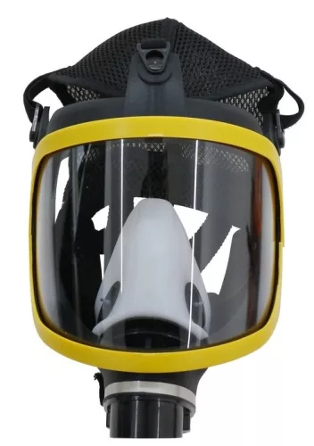 Show Max – stílusos fekete-sárga gázmaszk