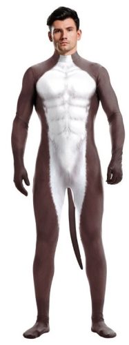 Donkey Cosplay – stílusos fehér-barna overál