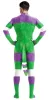 Cartoon Cosplay Jumpsuit – fehér-zöld-lila kezeslábas