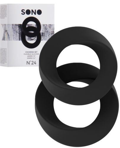 SONO – 2 db szilikon péniszgyűrű szett