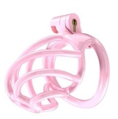 Tortille M – prémium rózsaszín női intim cage 7 x 3,4 cm