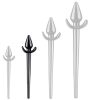 Plug Tail ZooTail M – érzéki fekete farok (8 x 4 cm, 22 cm)