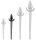Plug Tail ZooTail M – érzéki fekete farok (8 x 4 cm, 22 cm)