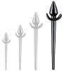 Plug Tail Zoo XL – 12 x 6 cm, fekete, 30 cm-es farok
