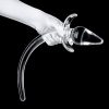 Plug Tail Zoo – átlátszó, prémium farok plug L 10x5 cm