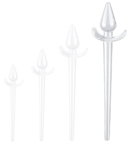 Plug tail Zoo Tail XL – 12 cm-es áttetsző farokdísz