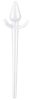 Plug tail Zoo Tail XL – 12 cm-es áttetsző farokdísz