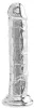 Diamond Dick – átlátszó prémium dildó 20 x 4 cm
