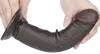 Sliding Skin – érzéki, fekete dildo (17 x 4 cm)