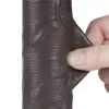 Sliding Skin – érzéki, fekete dildo (17 x 4 cm)