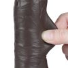 Prémium fekete szilikon pénisz – 14,5 x 4 cm