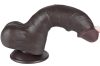 Prémium fekete szilikon pénisz – 14,5 x 4 cm