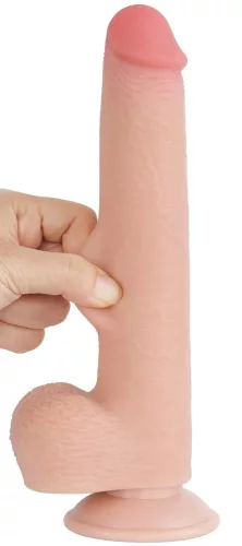 Prémium Sliding Skin – élethű dildó 16 x 4,2 cm