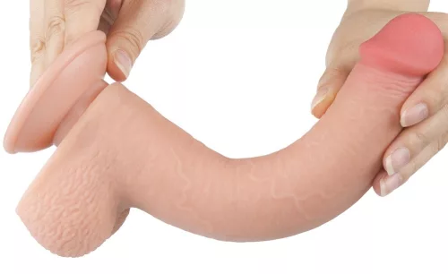 Prémium Sliding Skin – élethű dildó 16 x 4,2 cm