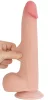 Prémium csúszó bőrfelületű dildo – 17 x 4 cm
