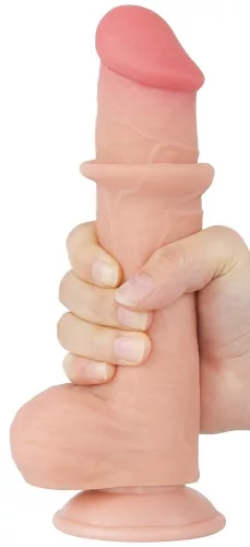 Prémium csúszkabőr dildó – 15 x 4,5 cm