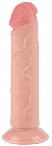 Prémium csúszó bőr dildó – 17 x 4 cm