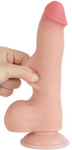 Prémium sík peremű dildó – 14,5 x 4 cm