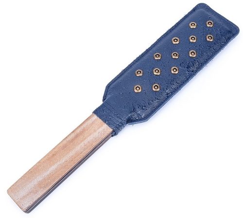 Prémium solidwood 32 cm kék lapát - stílusos kiegészítő
