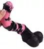 Dildo Horse Tinulf – prémium fekete-pink dildó 28 cm hosszú