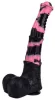 Dildo Horse Tinulf – prémium fekete-pink dildó 28 cm hosszú