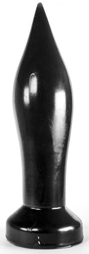 Zizi Big Taper – prémium anális plug 17 cm, fekete