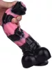 Hurulf Dildo – prémium fekete-rózsaszín intim kényeztetés