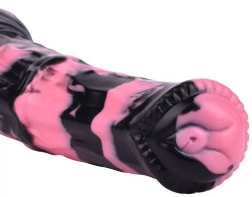 Hurulf Dildo – prémium fekete-rózsaszín intim kényeztetés