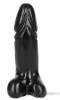 Dildo Santo - prémium, csillogó kristály dildó 17 cm