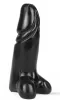 Dildo Santo - prémium, csillogó kristály dildó 17 cm