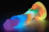 Phosphorescent ALIENY – fénylő dildó 18 x 4,8 cm