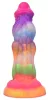 Phosphorescent ALIENY – fénylő dildó 18 x 4,8 cm