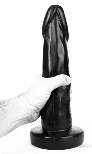 Isak Dark Crystal – prémium üveg dildó 28 cm hosszú