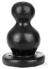 Plug Kurt Dark Crystal – prémium anális kiegészítő 17 x 11 cm