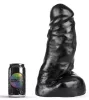 Dildo Neo – prémium sötét kristály, 25 x 11 cm