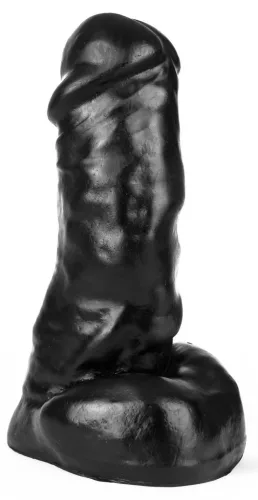 Dildo Neo – prémium sötét kristály, 25 x 11 cm