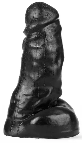 Dildo Neo – prémium sötét kristály, 25 x 11 cm