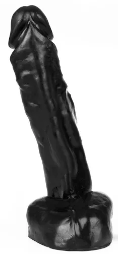 Bjork Dark Crystal – prémium üveg dildó 38 cm hosszú