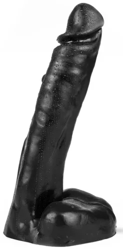 Bjork Dark Crystal – prémium üveg dildó 38 cm hosszú