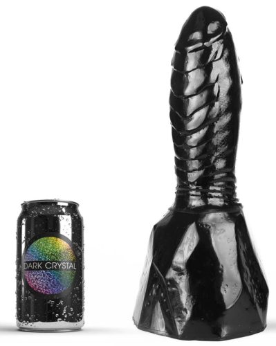 Plug Viljar Dark Crystal – elegáns anális intimitás 19x7 cm