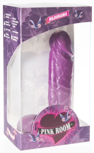 Dildo P01 Felix – prémium lila intim eszköz 13 cm hosszú