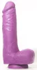 Dildo P08 Jordan – prémium szilárd, lila 17 x 5,3 cm